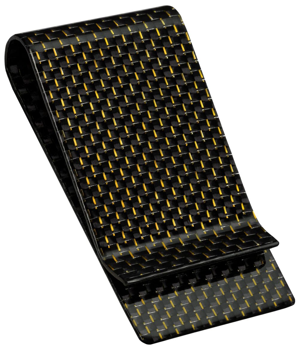 6347 Carbon Fiber Money Clip – Slim RFID Money Clip Wallet, Minimalist